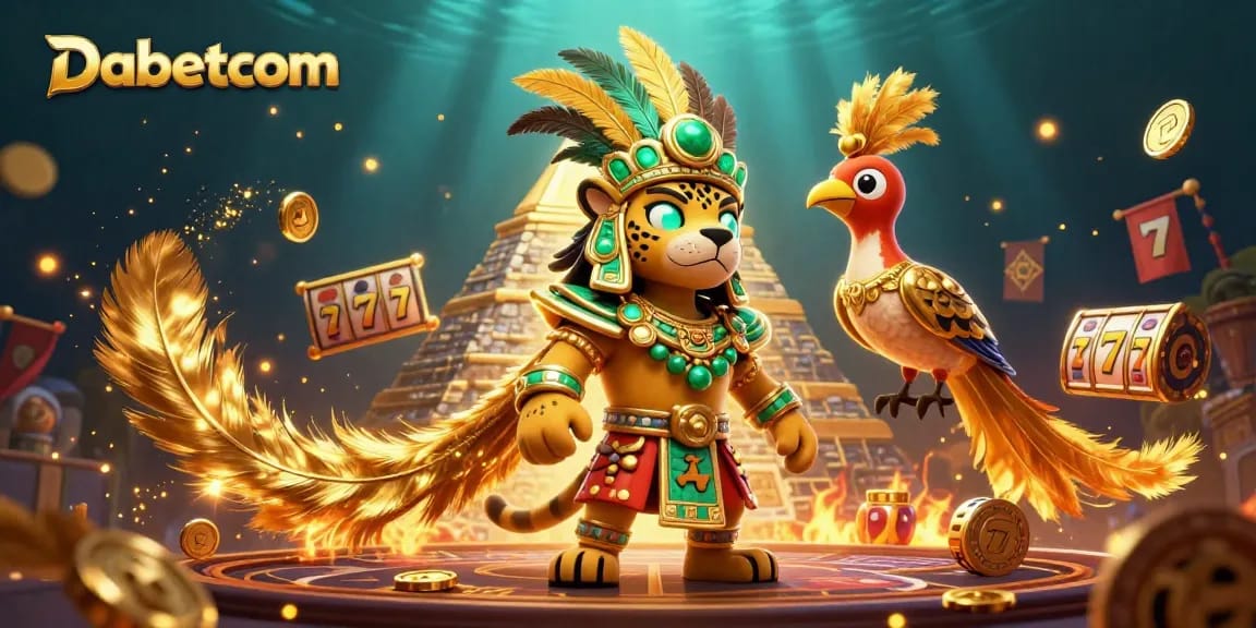 Dabetcom invites players into an exciting 3D casino world with vibrant characters, golden tokens, and dynamic gameplay.