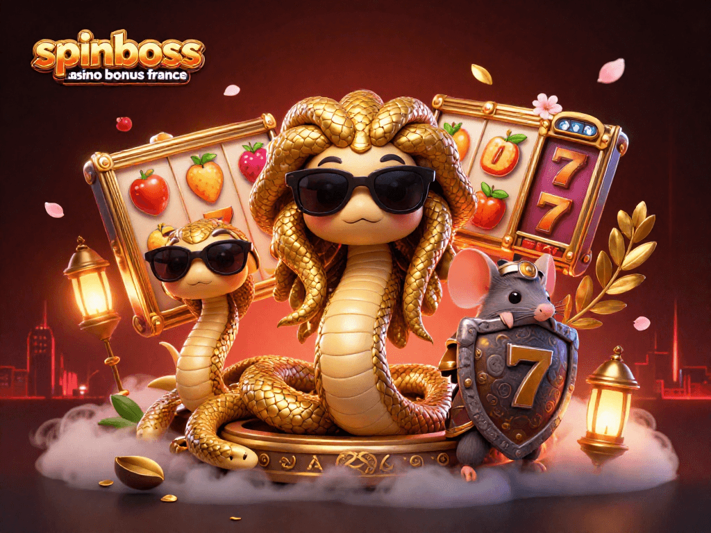 Profitez du bonus SpinBoss Casino France avec des animations de jeux de machine à sous captivantes.