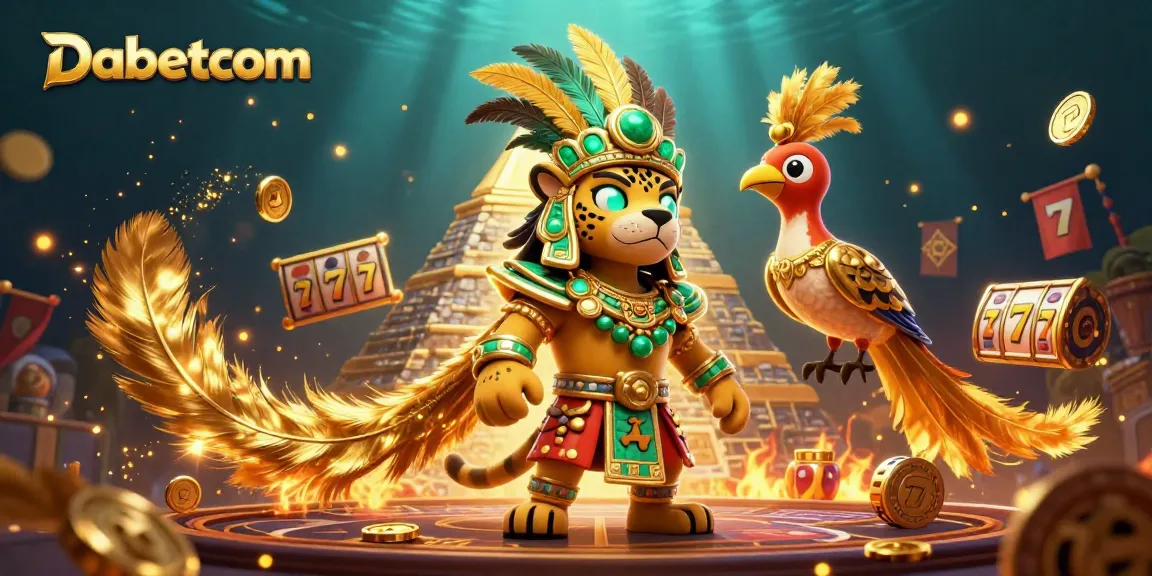 Dabetcom invites players into an exciting 3D casino world with vibrant characters, golden tokens, and dynamic gameplay.